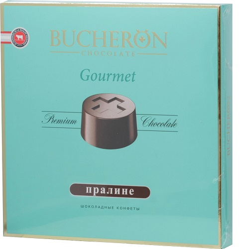 Bucheron Gourmet конфеты шоколадные пралине, 180 гр Bucheron Gourmet конфеты шоколадные пралине, 180 гр